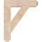 Ekena Millwork Traditional Craftsman Smooth Bracket, Douglas Fir, 3 1/2"W x 18"D x 22"H BKT04X18X22TRA04SDF - alternate 3